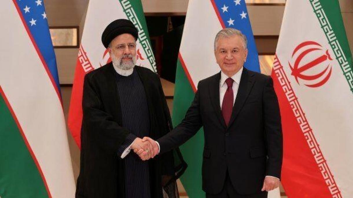 دیدار روسای جمهور ایران و ازبکستان در حاشیه اجلاس اکو