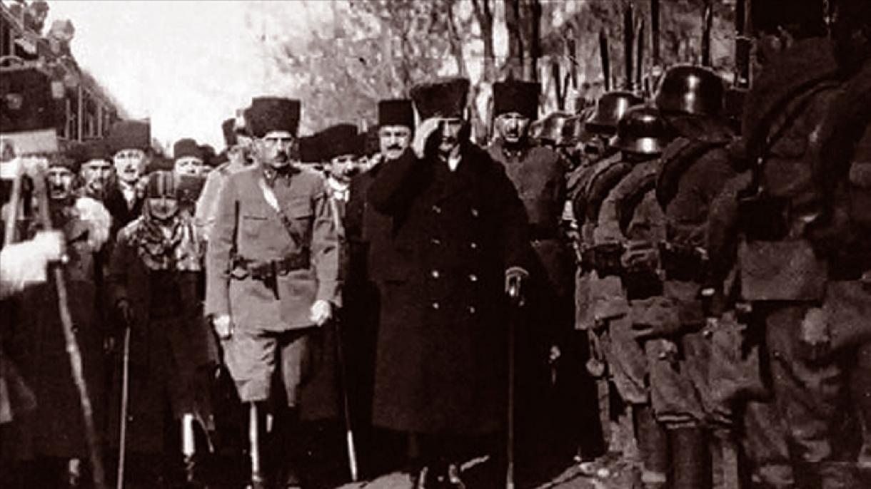 Atatürk hace 103 años llegó a Ankara, el corazón de la Lucha Nacional