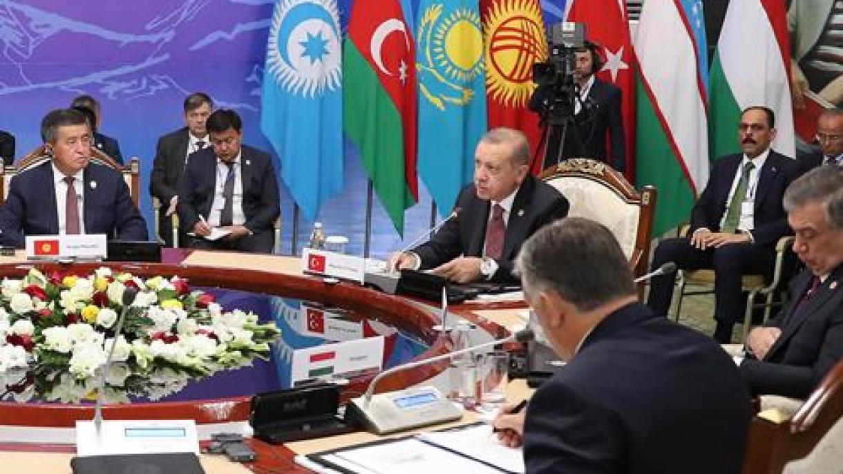 د ترکیې ولسمشر رجب طیب اردوغان د ترک تباره ملتونو د شورا په شپږمه عالي سرمشریزه کې ګډون وکړ.