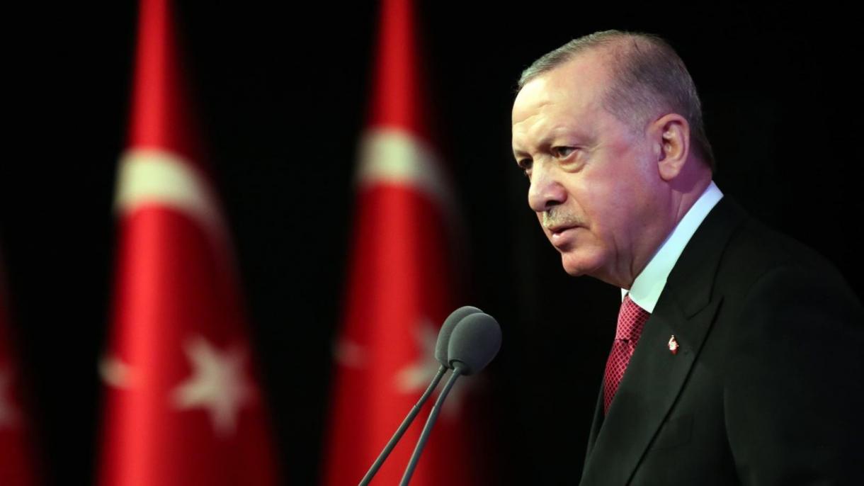 Эрдоган : "Тең укуктуу эки мамлекеттүү  чечүүчү жолду жактайбыз"