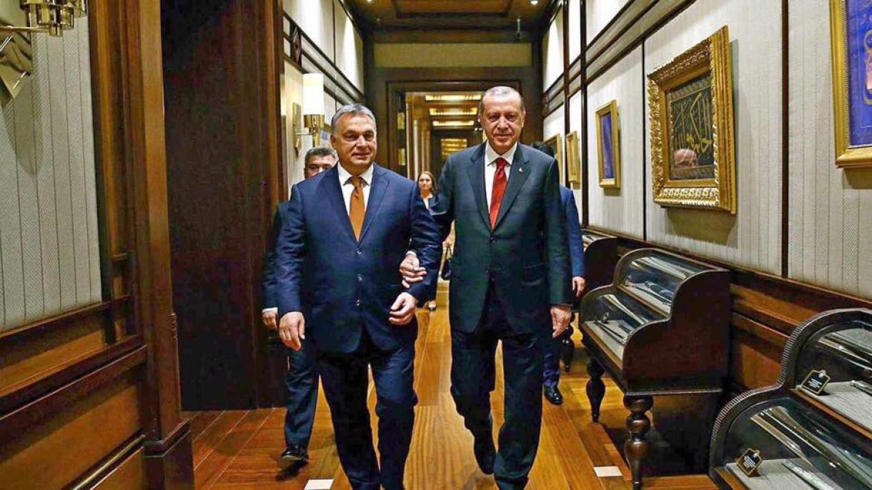 Президент Эрдоган Венгриянын премьер-министри Орбан менен сүйлөштү