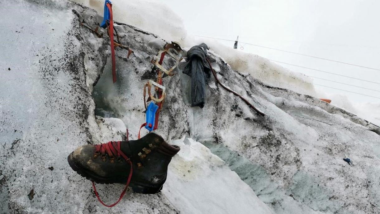 کشف جسد کوهنورد مفقود شده در نتیجه ذوب یخچال طبیعی