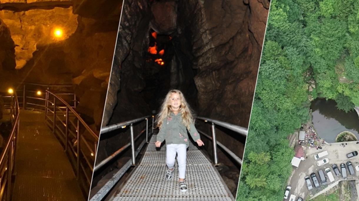 A caverna Çal, em Trabzon, recebeu 182 mil turistas em 11 meses