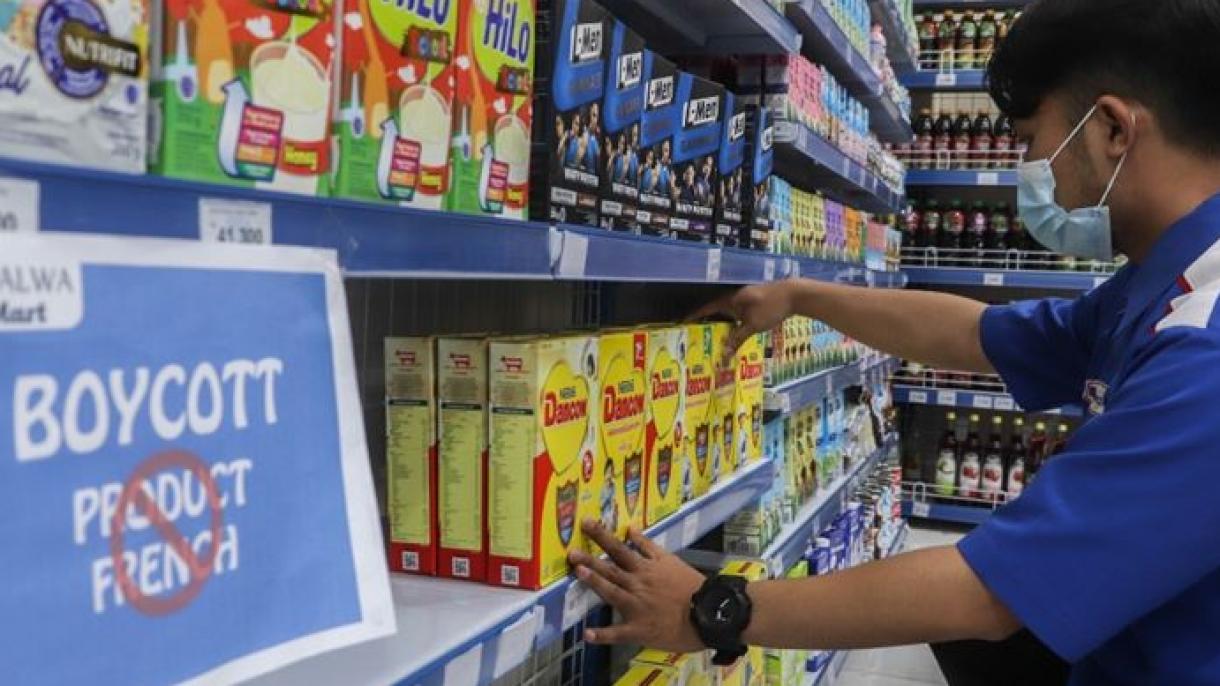 Indonésie : une chaine de magasins suspend la vente des produits français