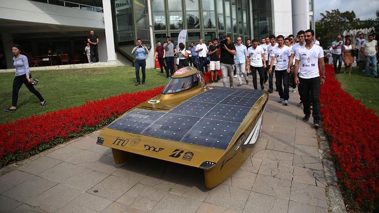 شرکت خودروی خورشیدی ترکیه در مسابقات چالش جهانی ماشین های خورشیدی 2017