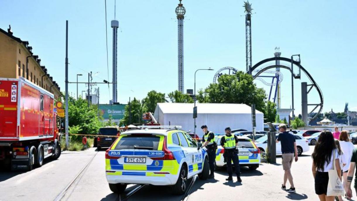 Accidente en una feria donde fue desviado un tren en Estocolmo: un muerto y siete heridos