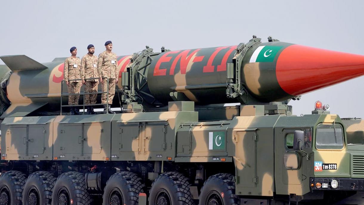 آزمایش موفقیت آمیز موشک بالستیک از سوی پاکستان
