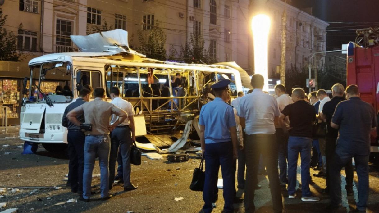 Robbanás történt egy buszon az oroszországi Voronyezs városában