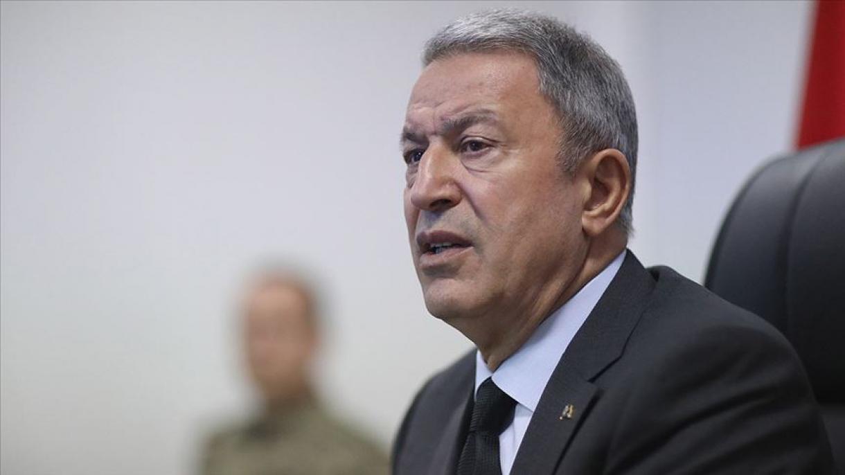 ترکی شمالی عراق میں دہشت گردوں کے خلاف فضائی آپریشن جاری رکھے گا:  وزیر دفاع