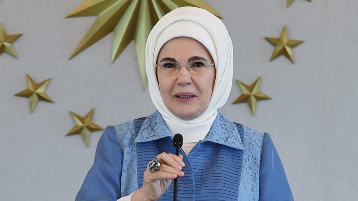 Əminə Ərdoğan Oman sultanının həyat yoldaşına məktub ünvanlayıb
