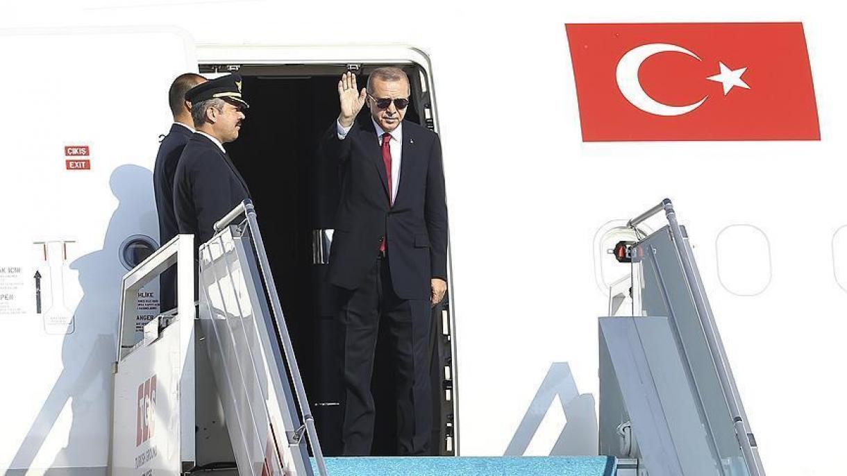 اردوغان وارد باکو شد