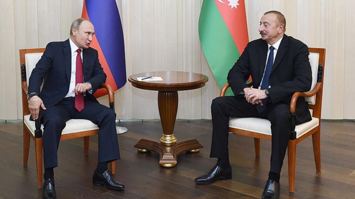 普京与阿利耶夫讨论纳戈尔诺-卡拉巴赫局势