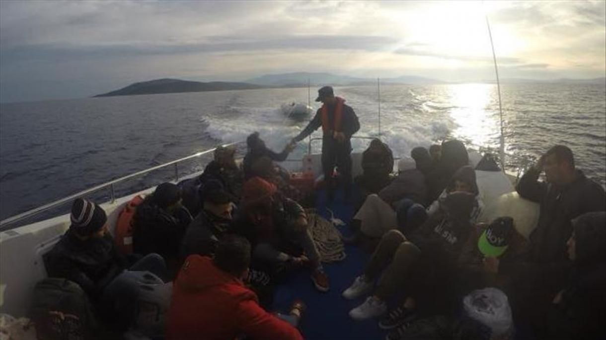 67 مهاجر غیرقانونی در ازمیر ترکیه دستگیر شدند