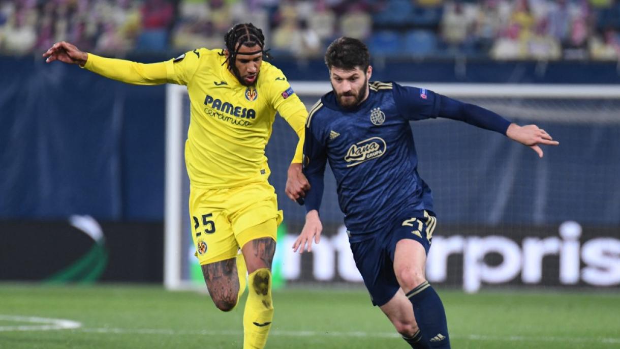 Os resultados os quartos de final da Liga Europa UEFA 2020-2021