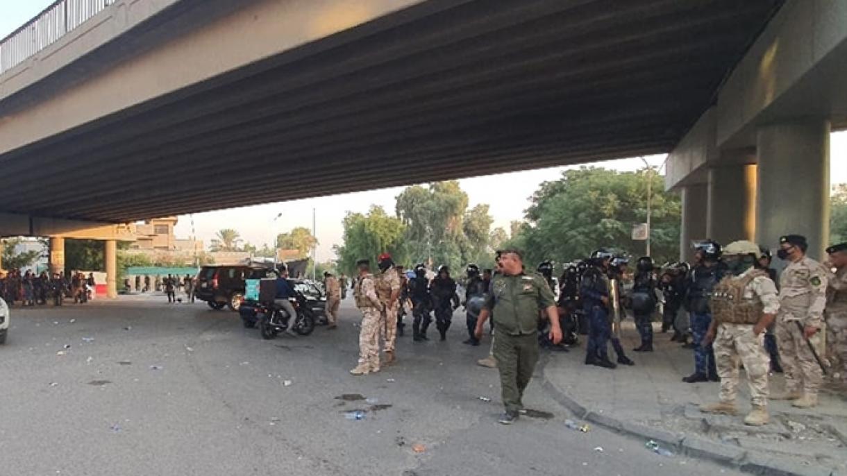 نیروهای امنیتی عراق به معترضان در بغداد تیراندازی کردند