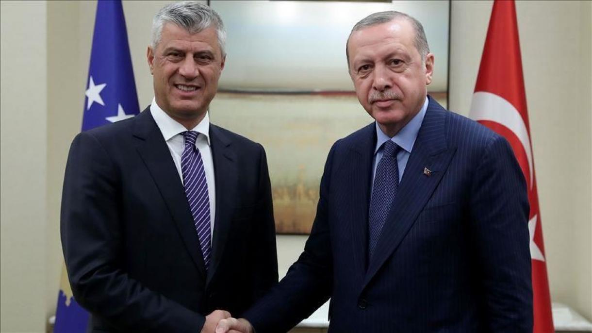 Erdogan i uroi Thaçit festën e Bajramit të Kurbanit