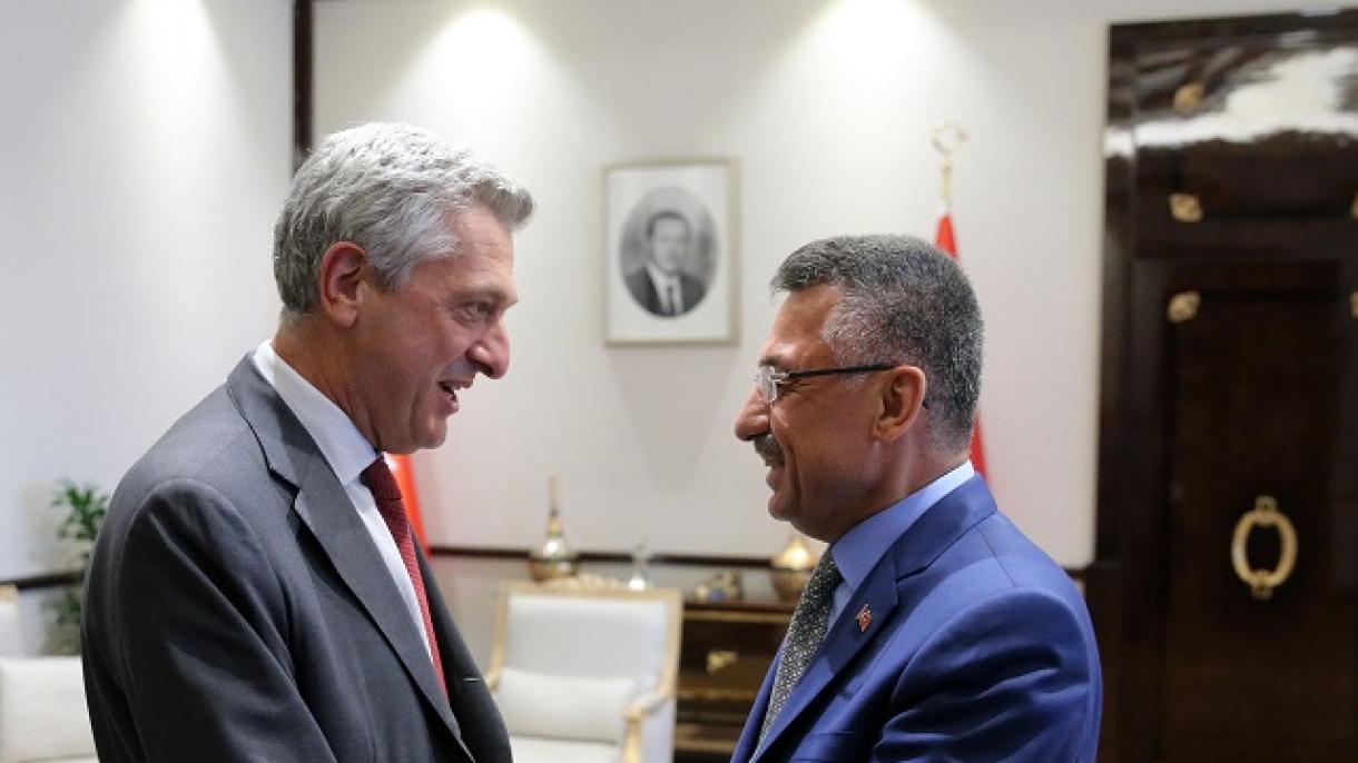 ფუათ ოქთაი ლტოლვილთა უმაღლეს კომისარს ფილიპო გრანდის შეხვდა