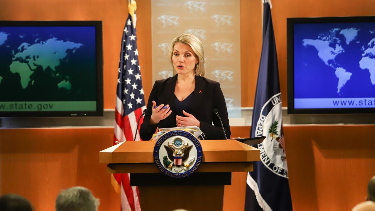 Heather Nauert pronocohet në lidhje me operacionin "Dega e Ullirit"