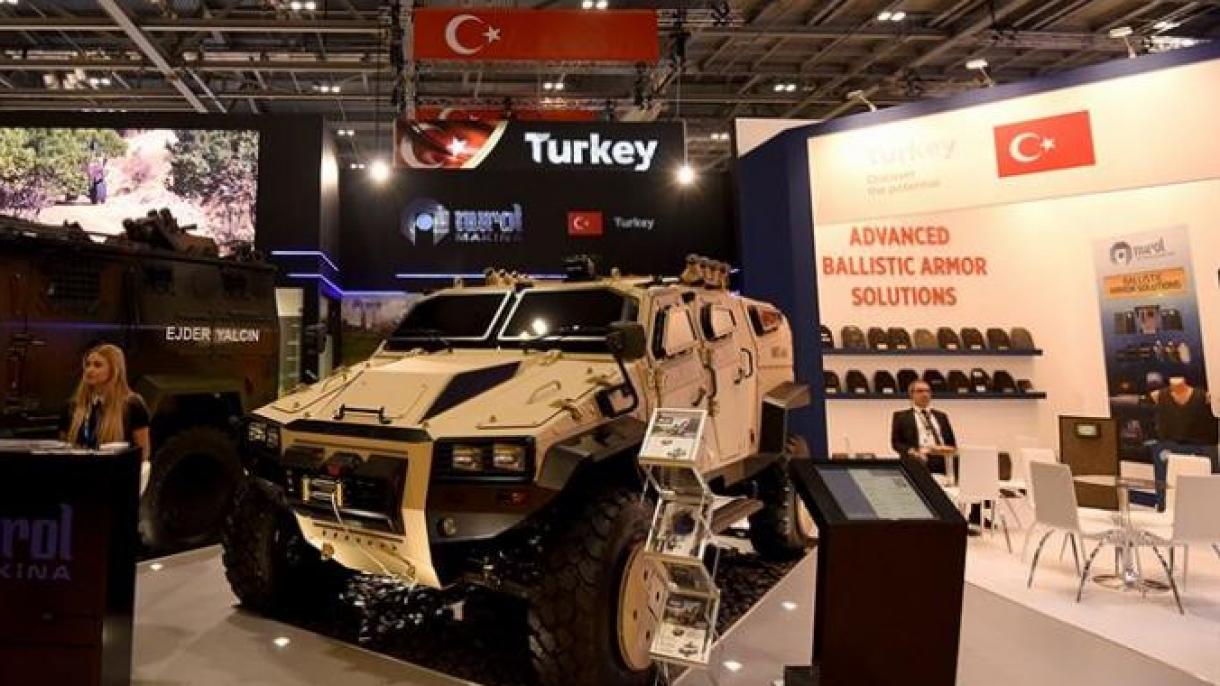 42 török cég vesz részt a londoni Nemzetközi Hadiipari és Biztonságtechnikai Kiállításon