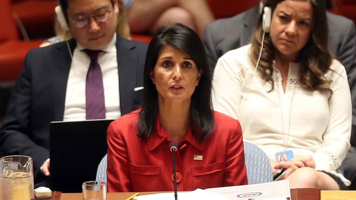美国常驻联合国代表警告朝鲜将采取更强硬措施
