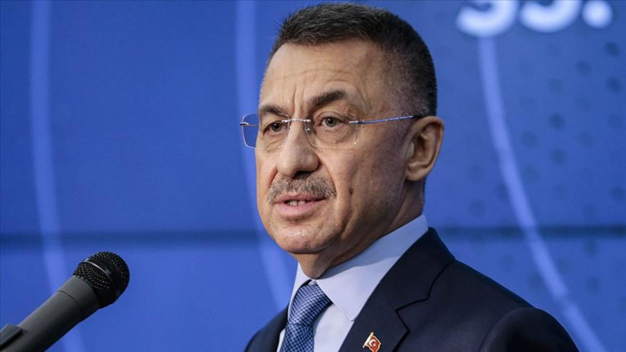 オクタイ副大統領、北キプロス・トルコ共和国を訪問、タタル大統領と共同記者会見