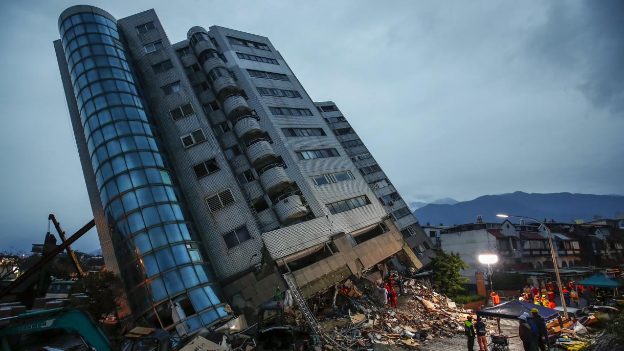 Земетресение в Тайван...