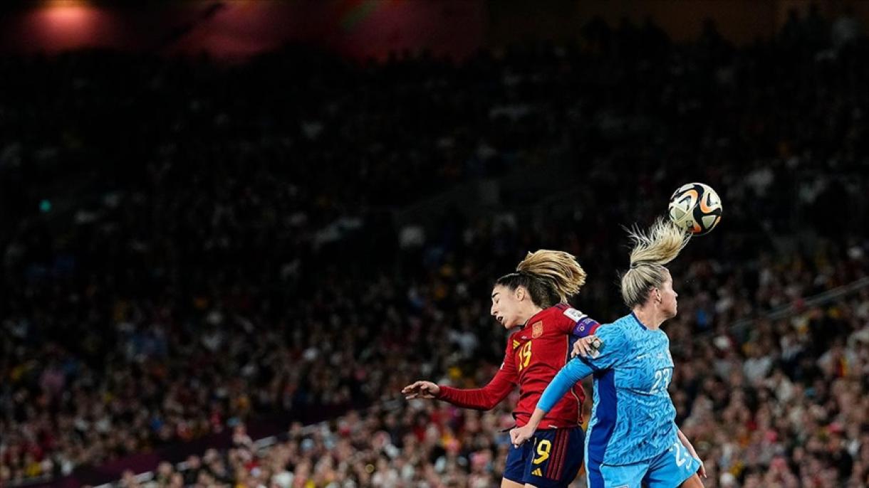 تیم اسپانیا قهرمان جام جهانی فوتبال زنان