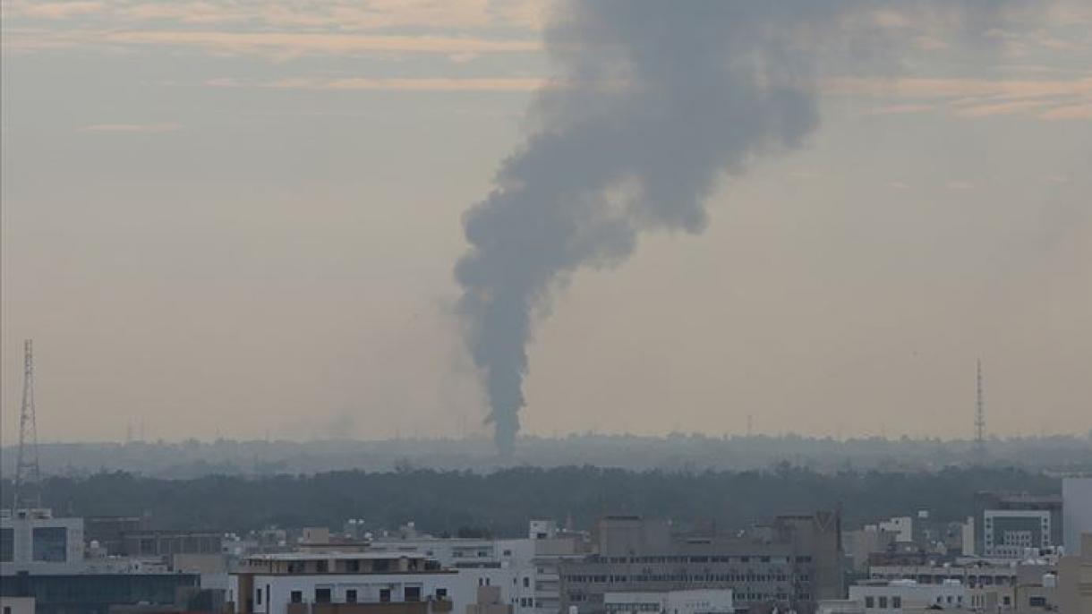 Libia, Una forte esplosione in un deposito di munizioni nella capitale libica di Tripoli