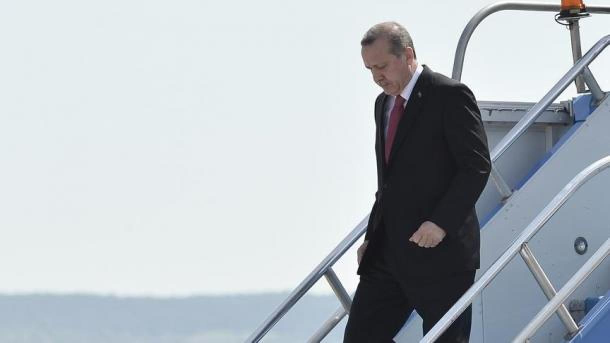 ورود رئیس جمهور ترکیه به میدان هوایی مهرآباد تهران