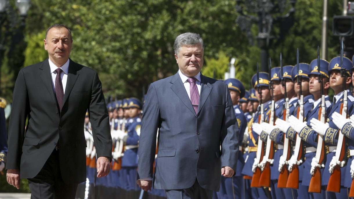 رئیس جمهور اوکراین در آذربایجان