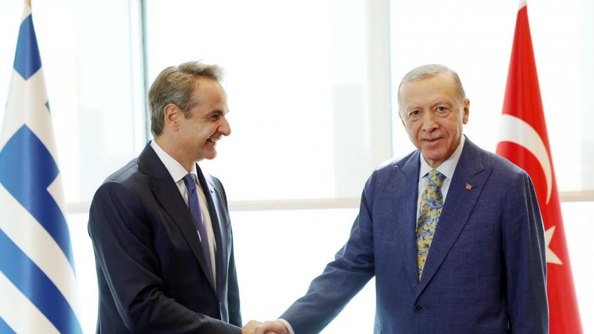 Prezident Erdogan, Gresiýanyň Premýer-ministrini Kabul Etdi