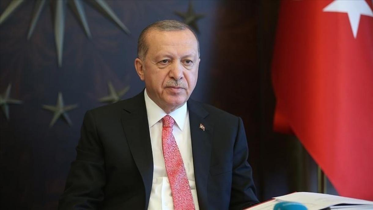 O presidente Erdogan deseja a todos um próspero Ano Novo