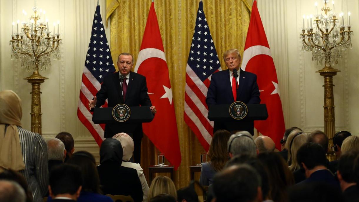 ئەردوغان: كوردلار بىلەن پ ك ك بىر ئەمەس