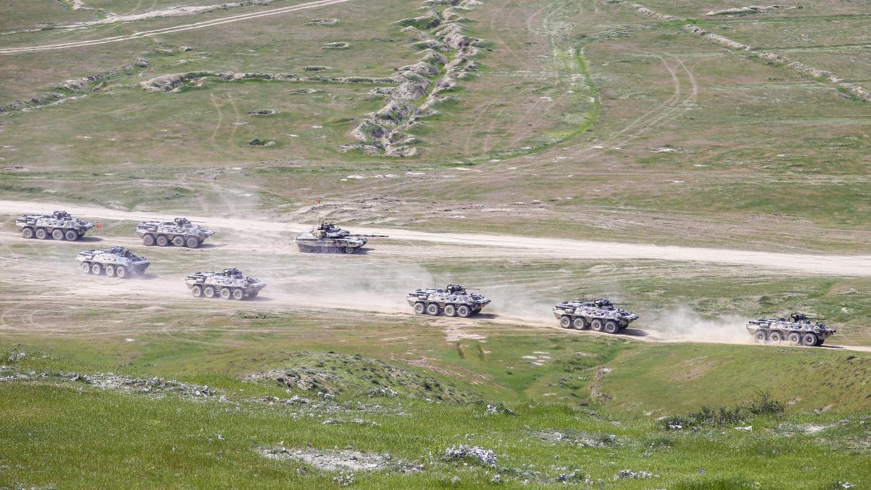Közös hadgyakorlat a Török és az Azerbajdzsáni Fegyveres Erők között