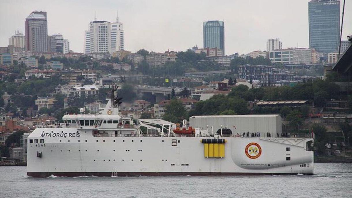 Primer buque turco de investigación sísmica zarpa hacia el Mar Negro
