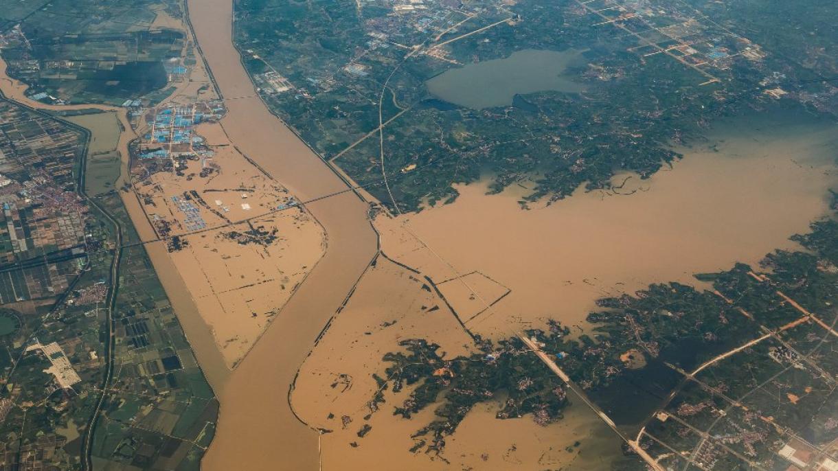 中国重庆市暴雨引发洪涝灾害