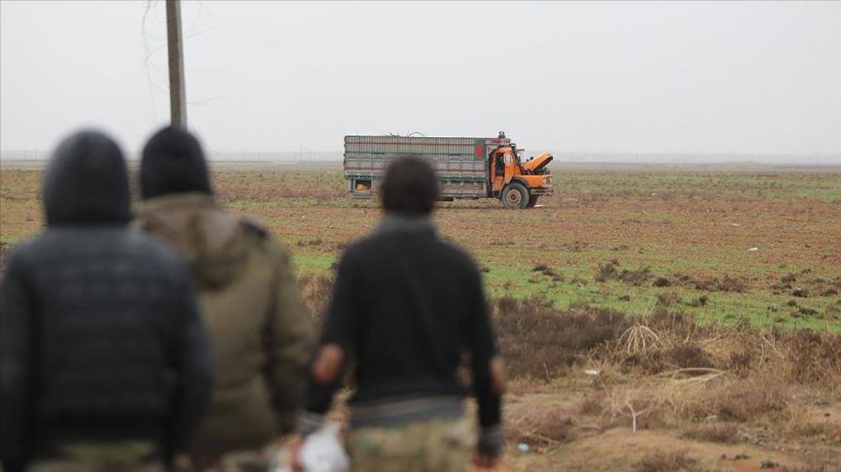 Suriyaning Tel Abyad tumanida bomba ortilgan yuk mashinasi qo’lga olindi.