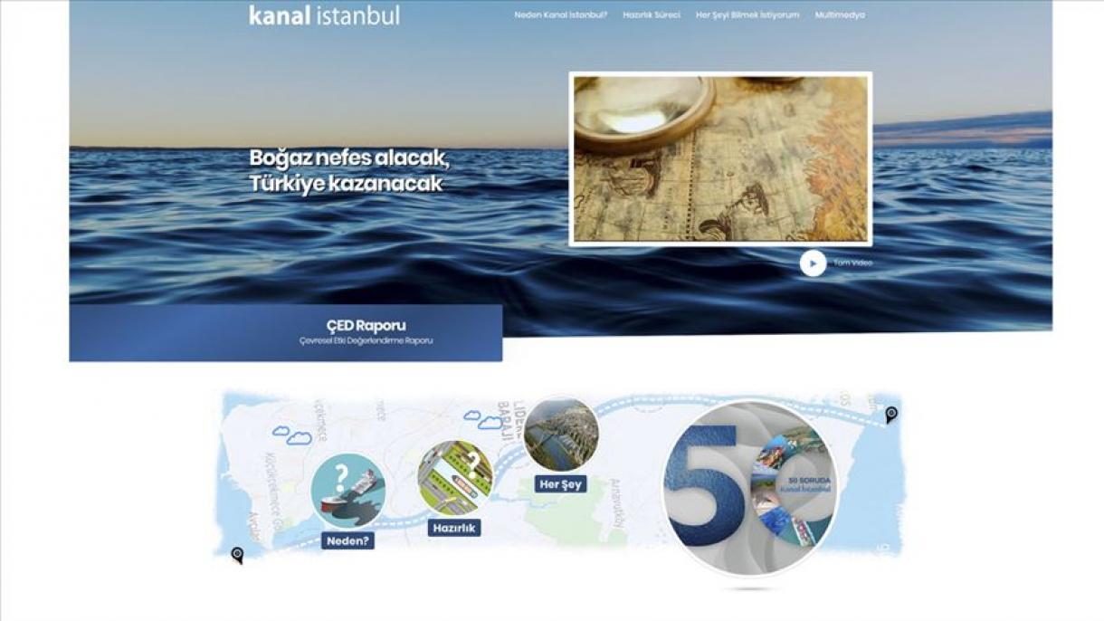 50 sualda "Kanal İstanbul"