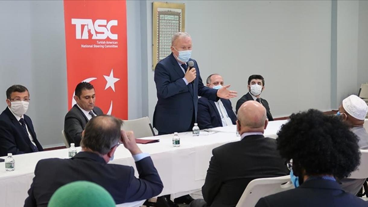 États-Unis: l'ambassadeur turc, Mercan, rencontre des représentants de la communauté musulmane