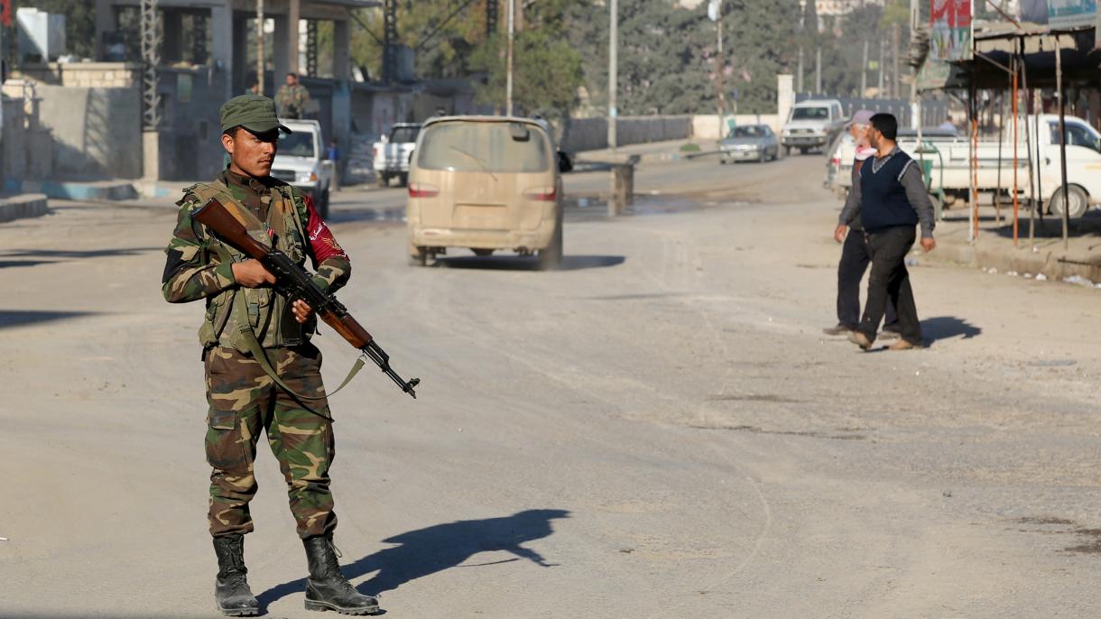 Policiais Militares do ELS começam a assegurar a ordem pública em Afrin