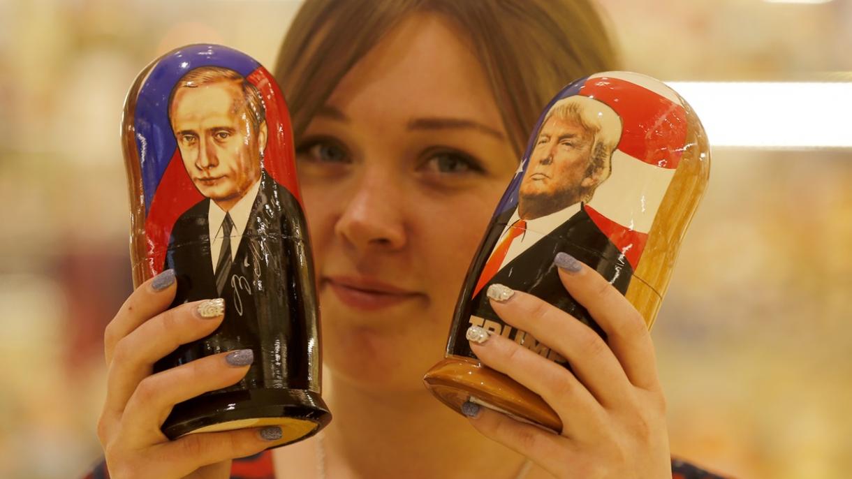 Rusi – Matrushkat me imazhet e Putin&Trump, më të popullarizuarat