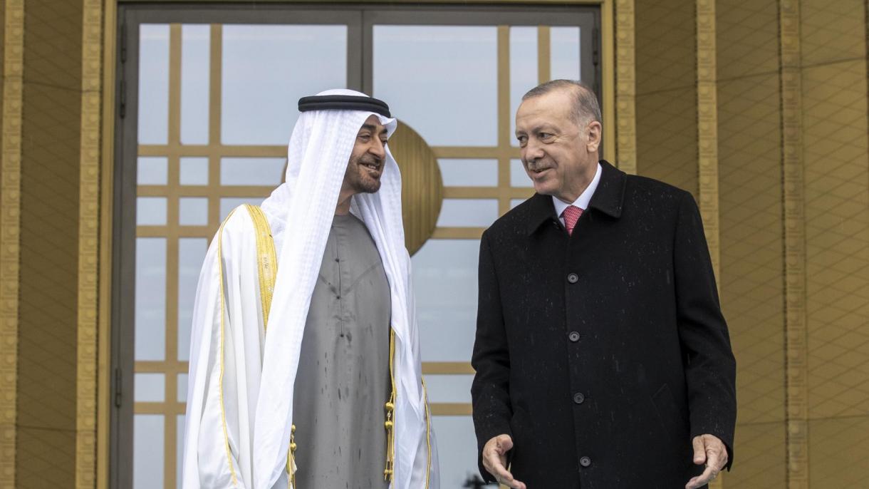 Престолонаследникът на Абу Даби шейх Мохамед бин Зайед Ал Нахаян е в Турция