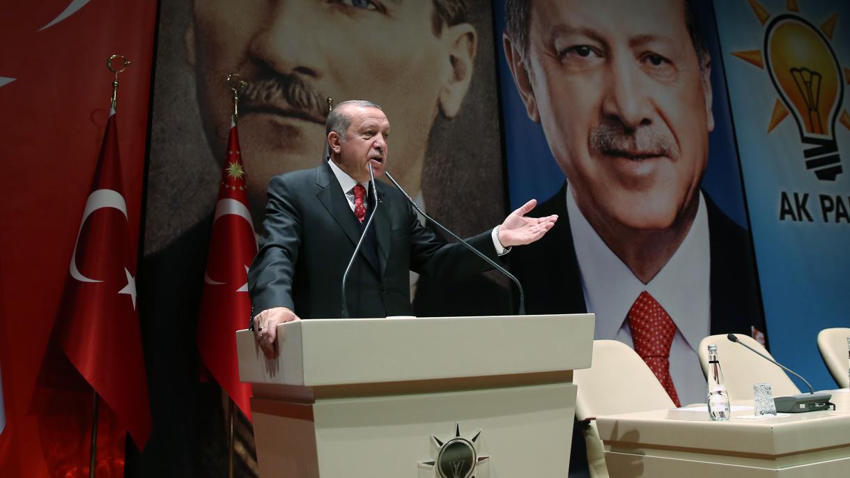 Президент Ердоған партиясының ТҰҰМ жиналысында үн қатты