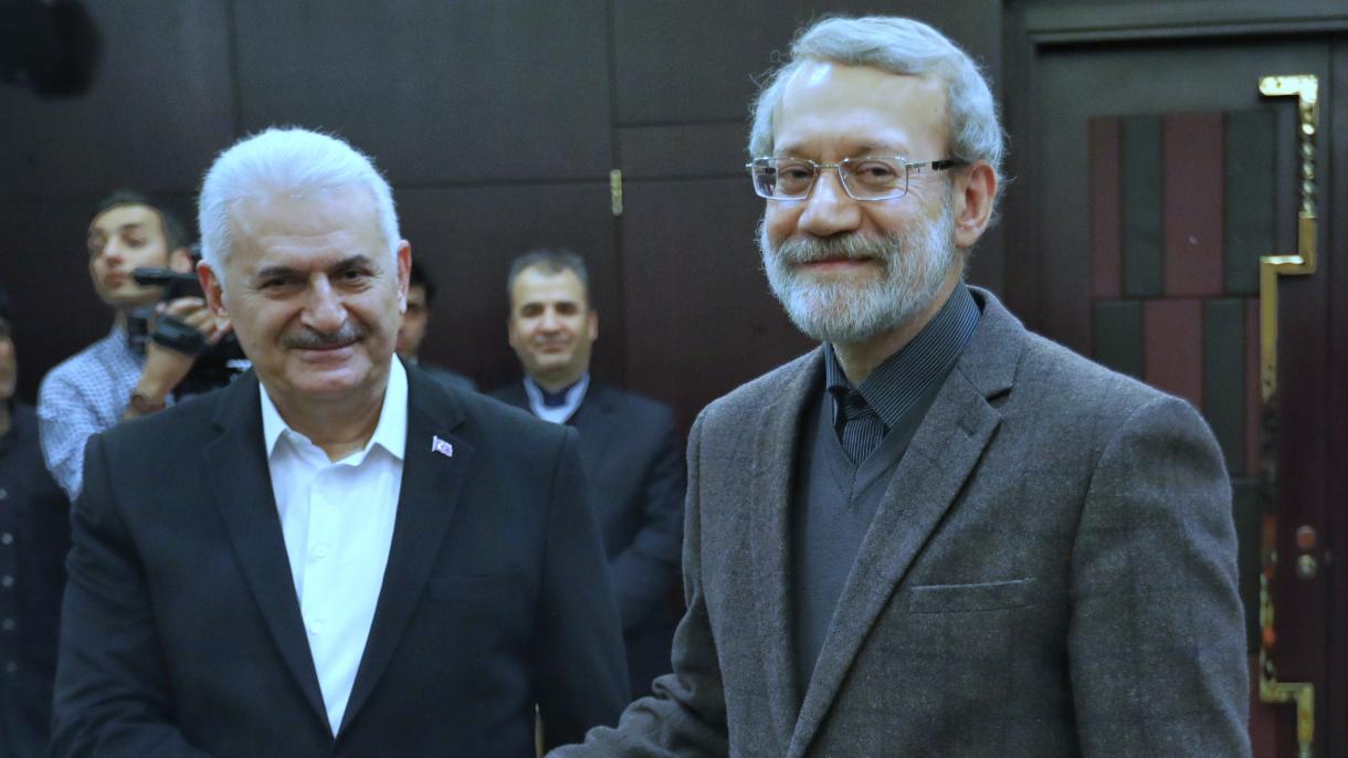 Kryeparlamentari turk për vizitë në Iran, takohet me Larijanin