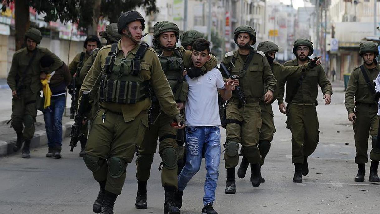 اسرائیلی فورسز نے 27 فلسطینی نوجوانوں کو حراست میں لے لیا