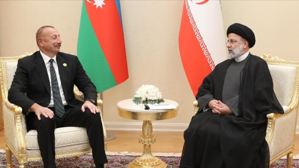 Prezident İlham Əliyevin İran Prezidenti Seyid İbrahim Rəisi ilə görüşü olub