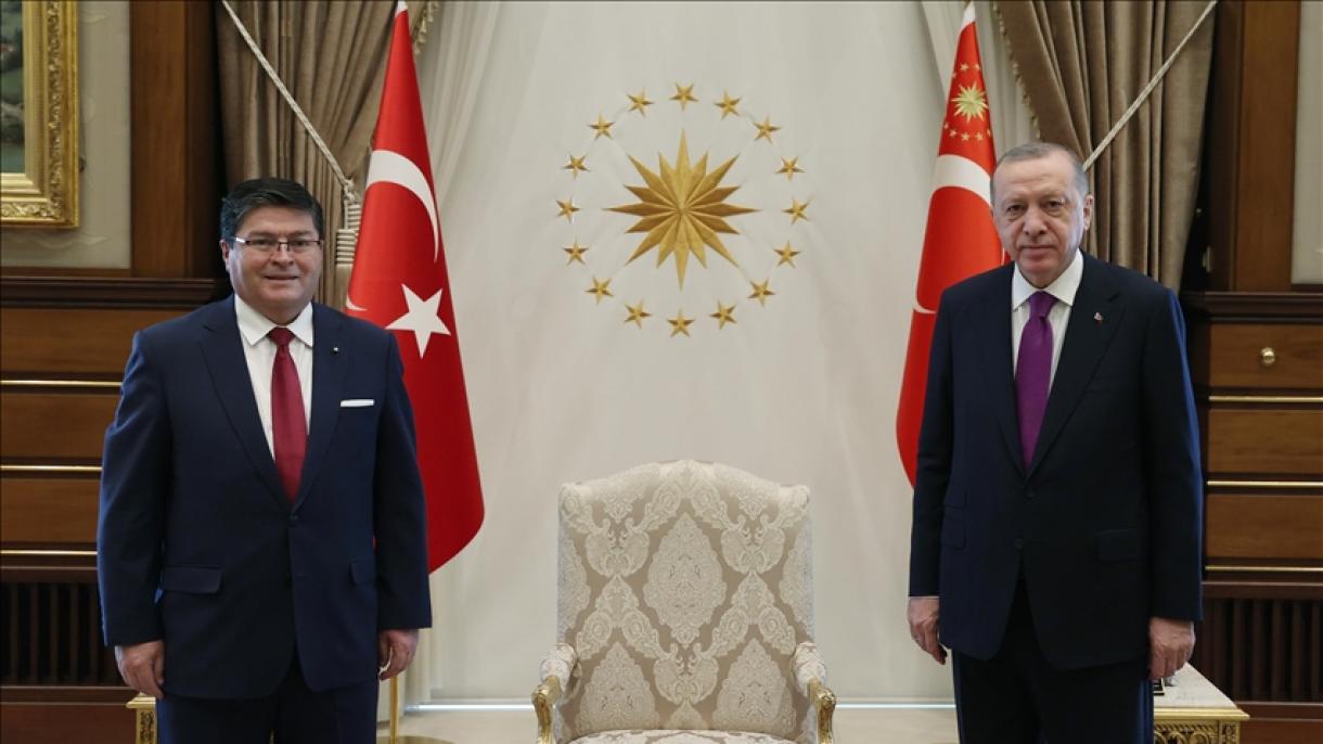 Erdogan recibe carta credencial de Rodrigo Arcos Castro como embajador de Chile