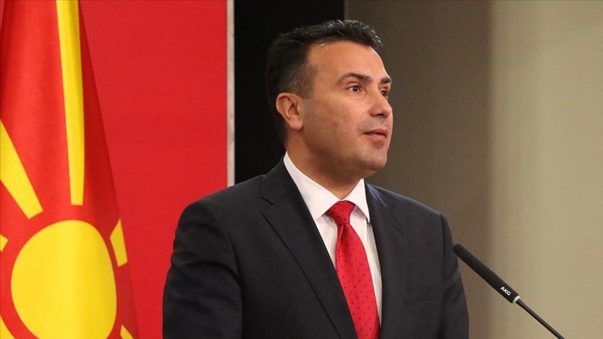 Şimali Makedoniyanın baş naziri Zoran Zaev istefa verdi