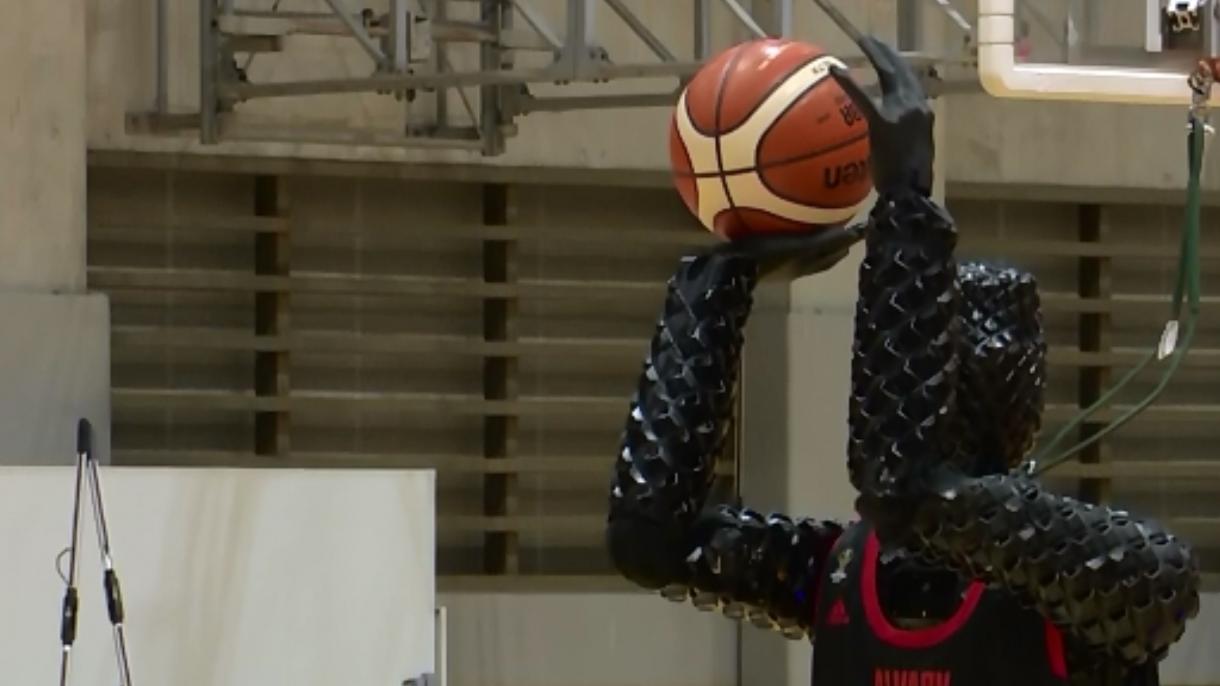 Basketbolçu robot istehsal edildi