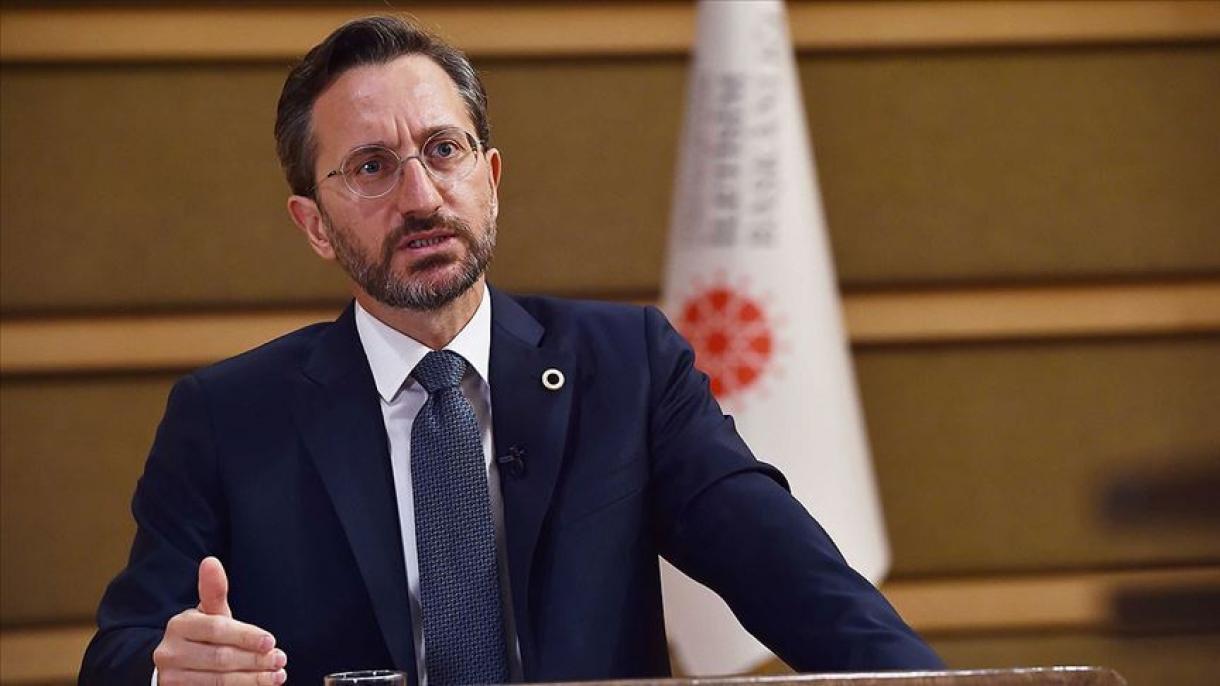 Fahrettin Altun kommunikációs igazgató a nemzeti akarat tiszteletben tartására szólított fel